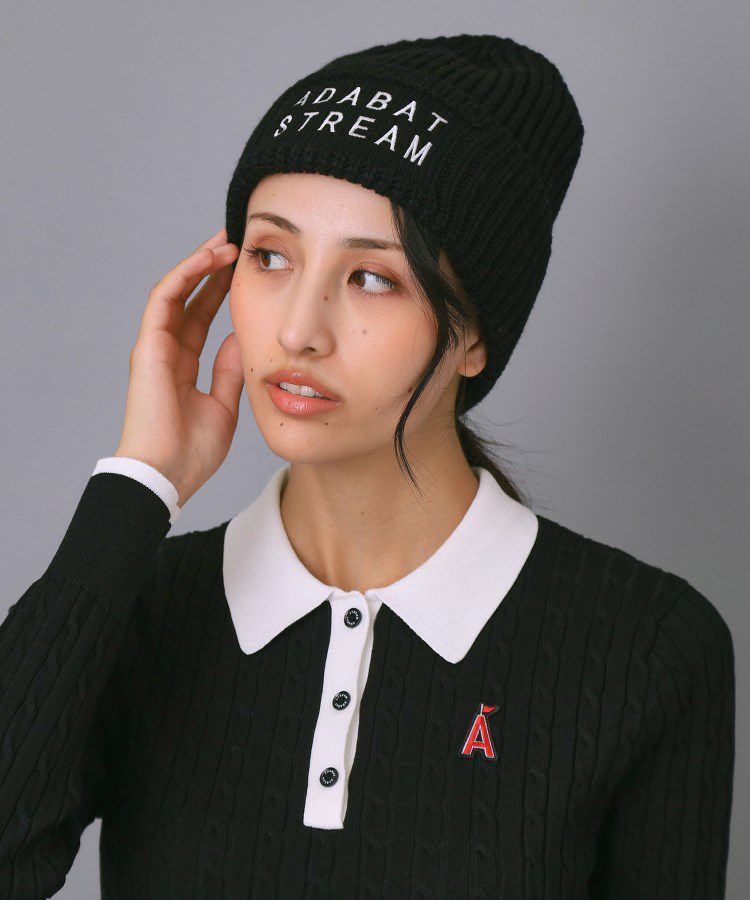 女性针织帽Adabat Stream 2025秋冬新高尔夫