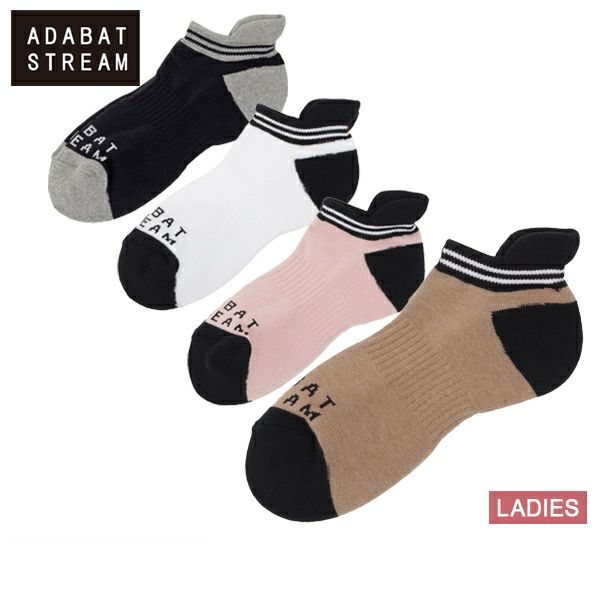 Women's Socks ADABAT STREAM 2025 Fall/Winter New Golf