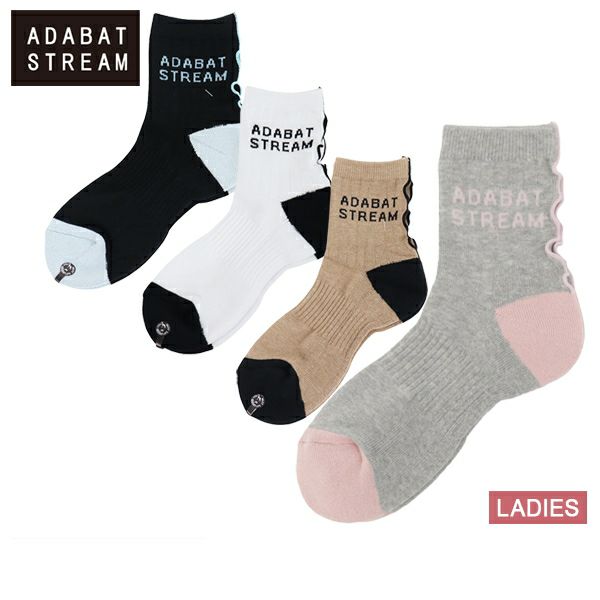 Women's Socks ADABAT STREAM 2025 Fall/Winter New Golf