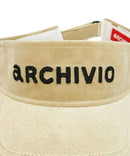 サンバイザー レディース アルチビオ archivio 2025 秋冬 新作 ゴルフ