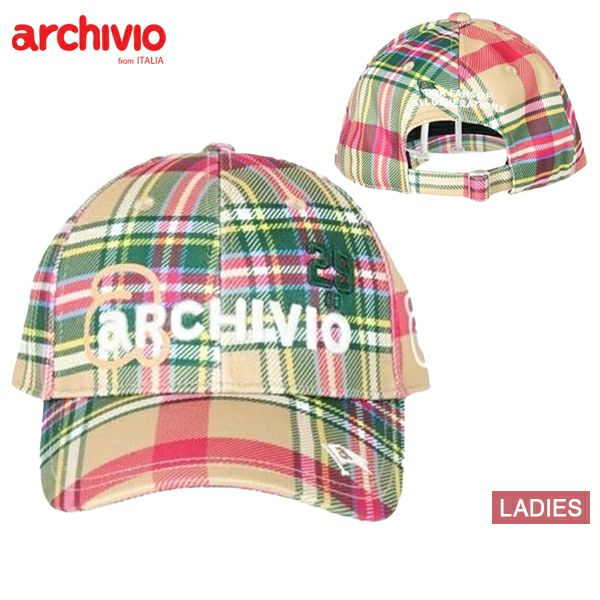 キャップ レディース アルチビオ archivio 2025 秋冬 新作 ゴルフ