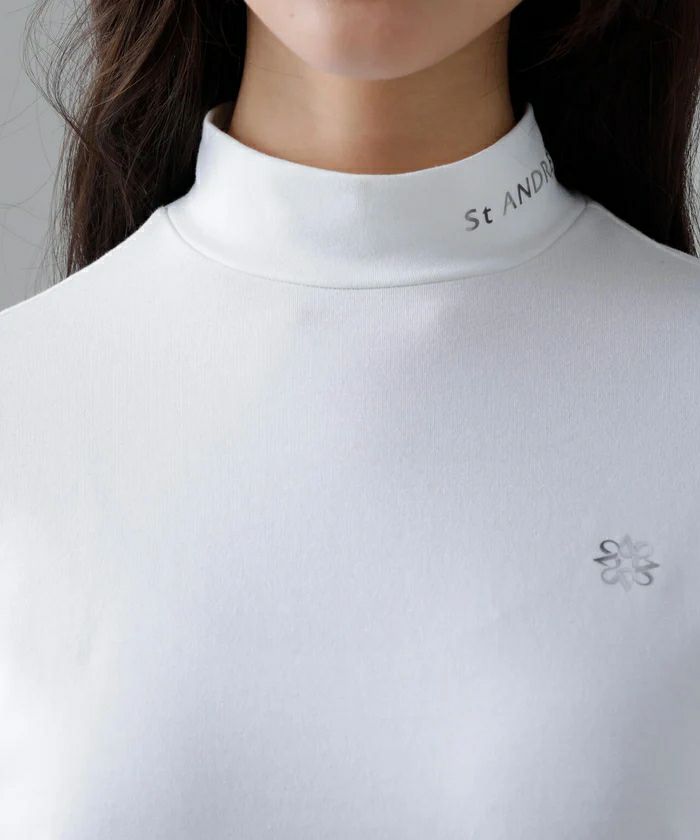 여성을위한 하이 넥 셔츠 세인트 앤드류스 세인트 앤드류 2025 가을/겨울 뉴 골프웨어