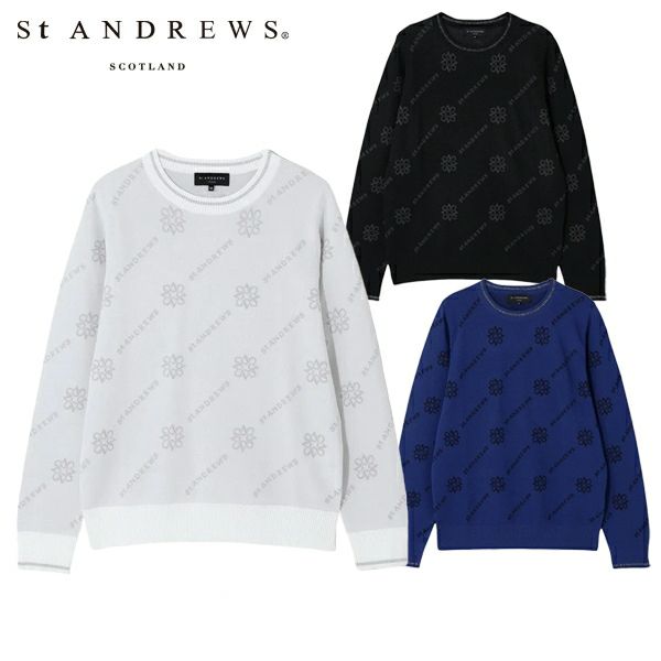 Women's Sweater St Andrews St ANDREWS 2025 Fall/Winter New Golf Wear