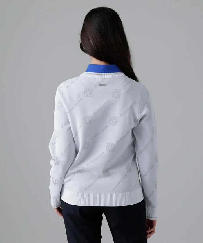 Women's Sweater St Andrews St ANDREWS 2025 Fall/Winter New Golf Wear