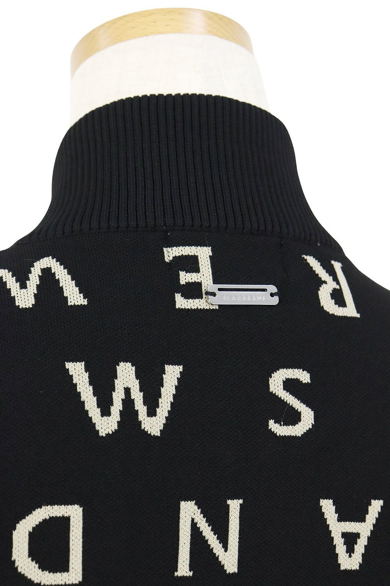 Knitted blouson for women St Andrews St ANDREWS 2025 Fall/Winter New Golf Wear
