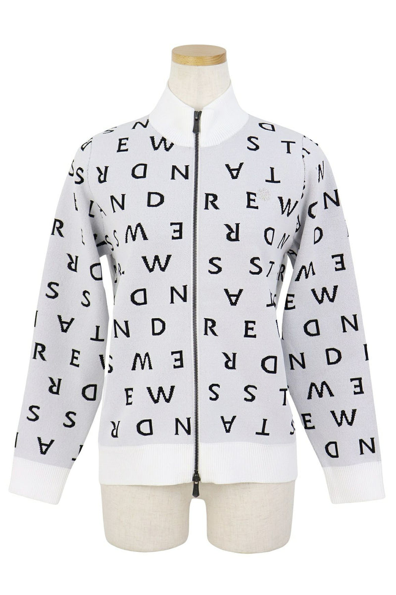 Knitted blouson for women St Andrews St ANDREWS 2025 Fall/Winter New Golf Wear