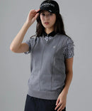 여성을위한 V- 넥 니트 조끼 St Andrews St Andrews 2025 가을/겨울 새 골프 착용