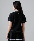 여성을위한 폴로 셔츠 세인트 앤드류스 세인트 앤드류 2025 가을/겨울 뉴 골프웨어