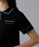 여성을위한 폴로 셔츠 세인트 앤드류스 세인트 앤드류 2025 가을/겨울 뉴 골프웨어