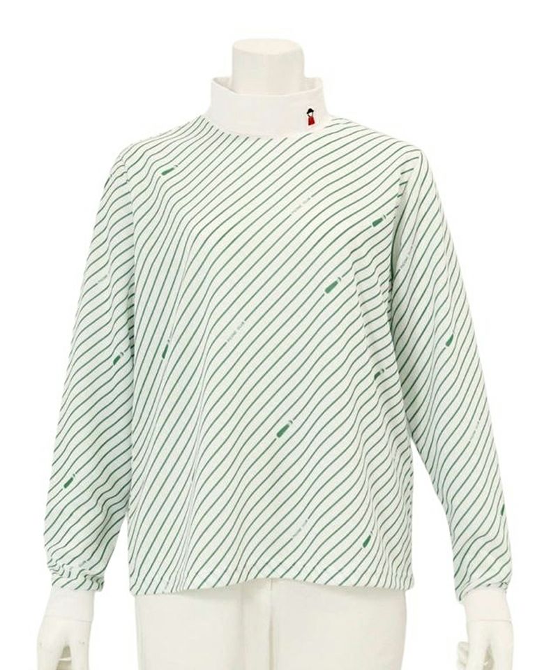 High neck shirt for women PICONE CLUB 2025 Fall/Winter New Golf Wear
