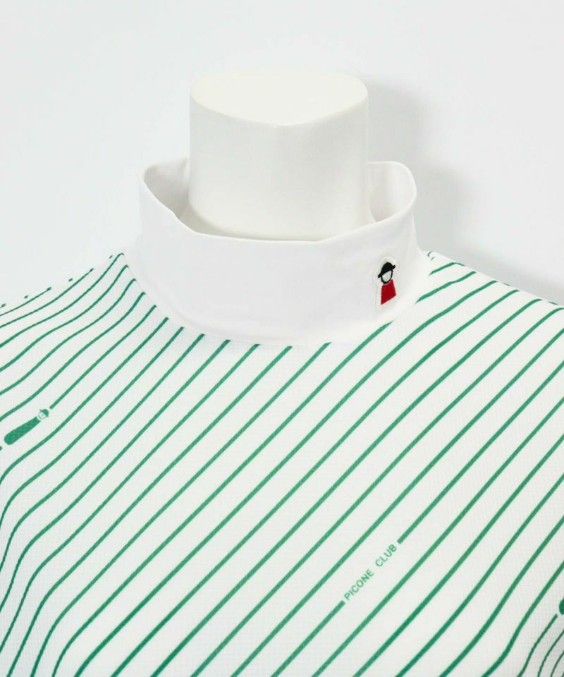 High neck shirt for women PICONE CLUB 2025 Fall/Winter New Golf Wear