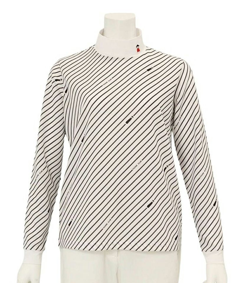 High neck shirt for women PICONE CLUB 2025 Fall/Winter New Golf Wear