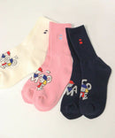 女子工作室紫红色工作室Picone 2025秋季/冬季新的袜子短袜子