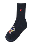 女子工作室紫红色工作室Picone 2025秋季/冬季新的袜子短袜子