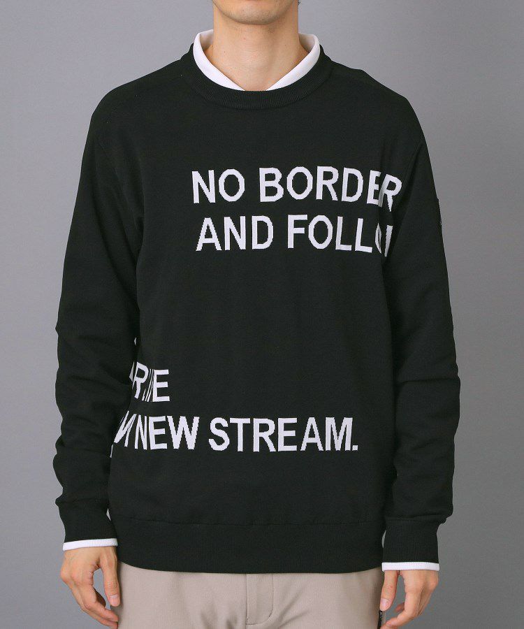 Men's sweater ADABAT STREAM 2025 Fall/Winter New Golf Wear