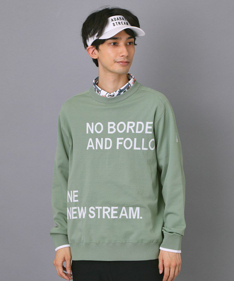Men's sweater ADABAT STREAM 2025 Fall/Winter New Golf Wear