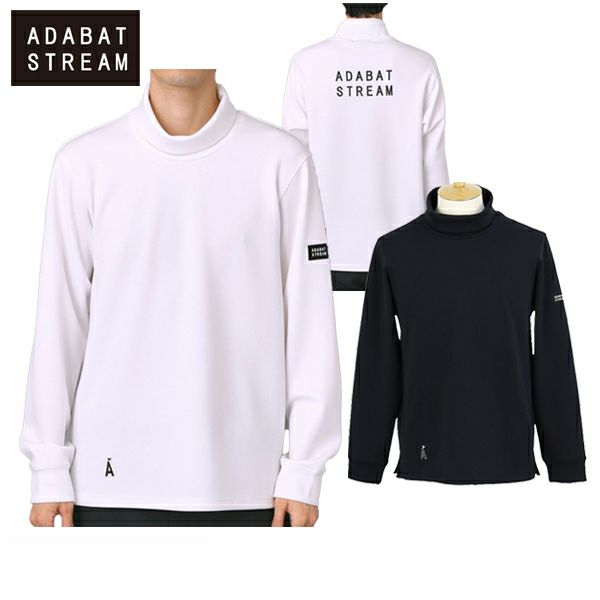 ハイネックシャツ メンズ アダバット ストリーム ADABAT STREAM 2025 秋冬 新作 ゴルフウェア