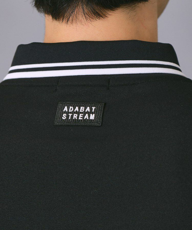 ポロシャツ メンズ アダバット ストリーム ADABAT STREAM 2025 秋冬 新作 ゴルフウェア