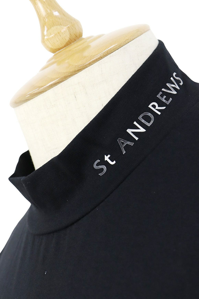 高领衬衫男士圣安德鲁斯St ANDREWS 2025秋冬新款高尔夫球服