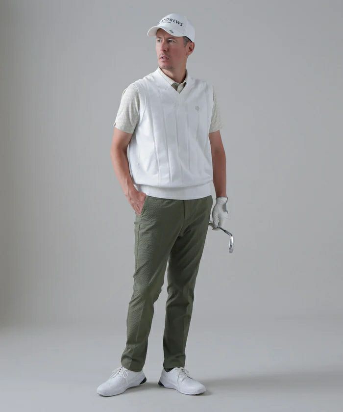 Vest Men 's St Andrews St Andrews 2025 가을/겨울 뉴 골프 착용
