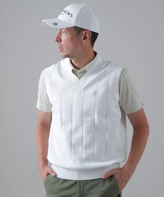 Vest Men 's St Andrews St Andrews 2025 가을/겨울 뉴 골프 착용