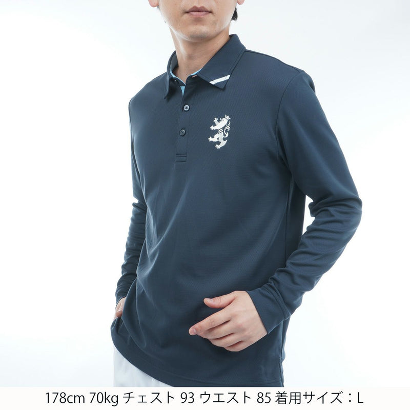 ポロシャツ メンズ アドミラルゴルフ Admiral Golf 日本正規品 2025 秋冬 新作 ゴルフウェア