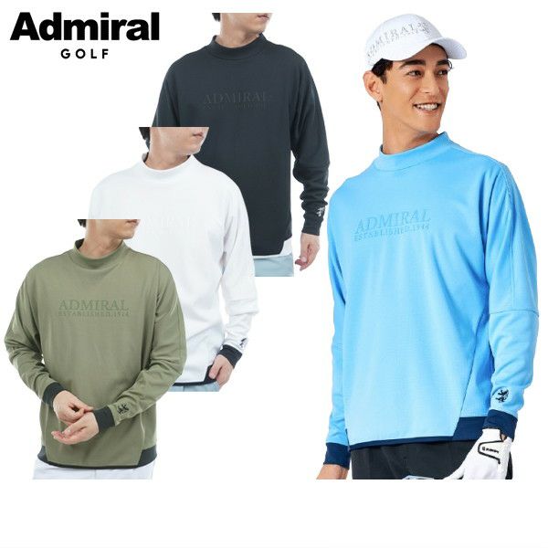 ハイネックシャツ メンズ アドミラルゴルフ Admiral Golf 日本正規品 2025 秋冬 新作 ゴルフウェア
