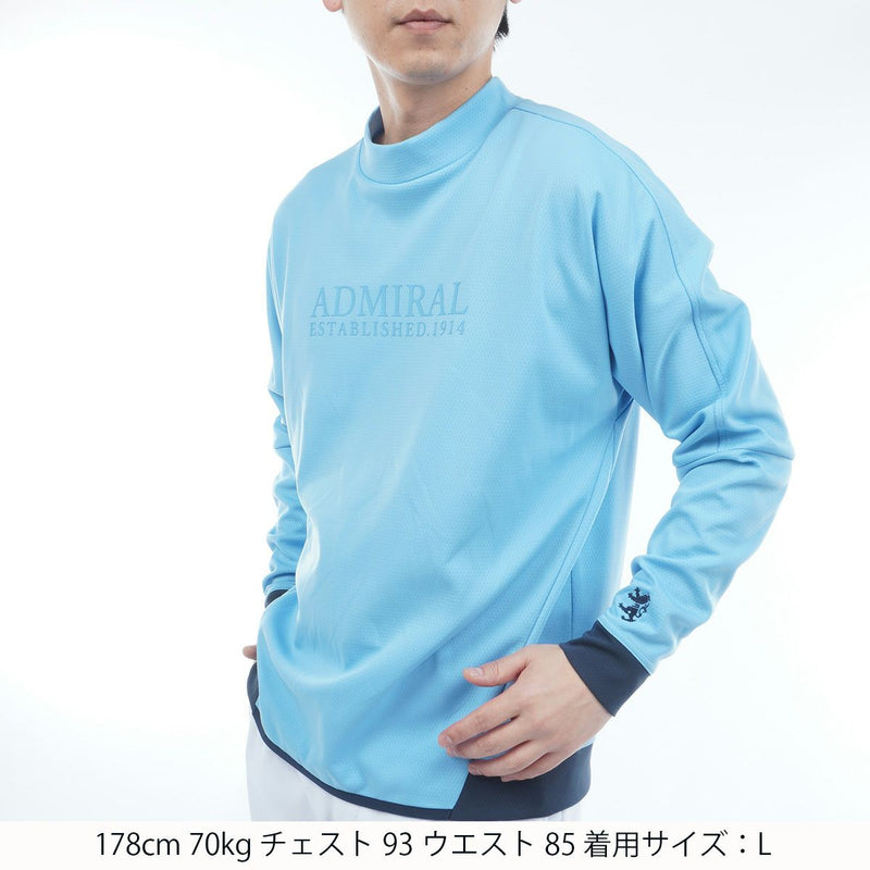 ハイネックシャツ メンズ アドミラルゴルフ Admiral Golf 日本正規品 2025 秋冬 新作 ゴルフウェア