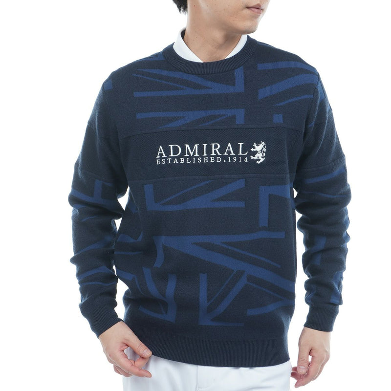 セーター メンズ アドミラルゴルフ Admiral Golf 日本正規品 2025 秋冬 新作 ゴルフウェア
