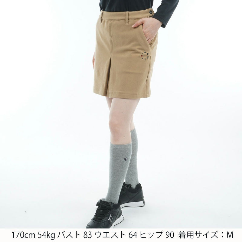 Women's Skirt Admiral Golf Japan Official Product 2025 Fall/Winter New Golf Wear