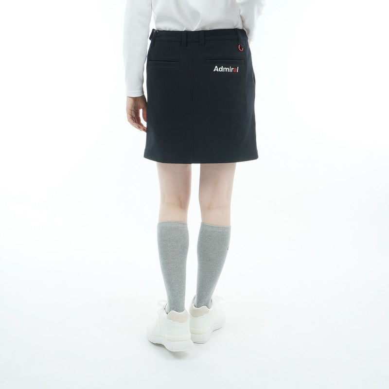 Women's Skirt Admiral Golf Japan Official Product 2025 Fall/Winter New Golf Wear