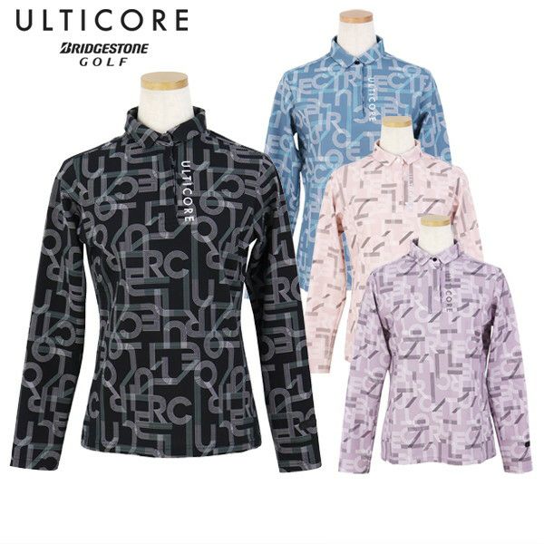 Polo shirt for women ULTICORE BRIDGESTONE GOLF 2025 Fall/Winter New Golf Wear