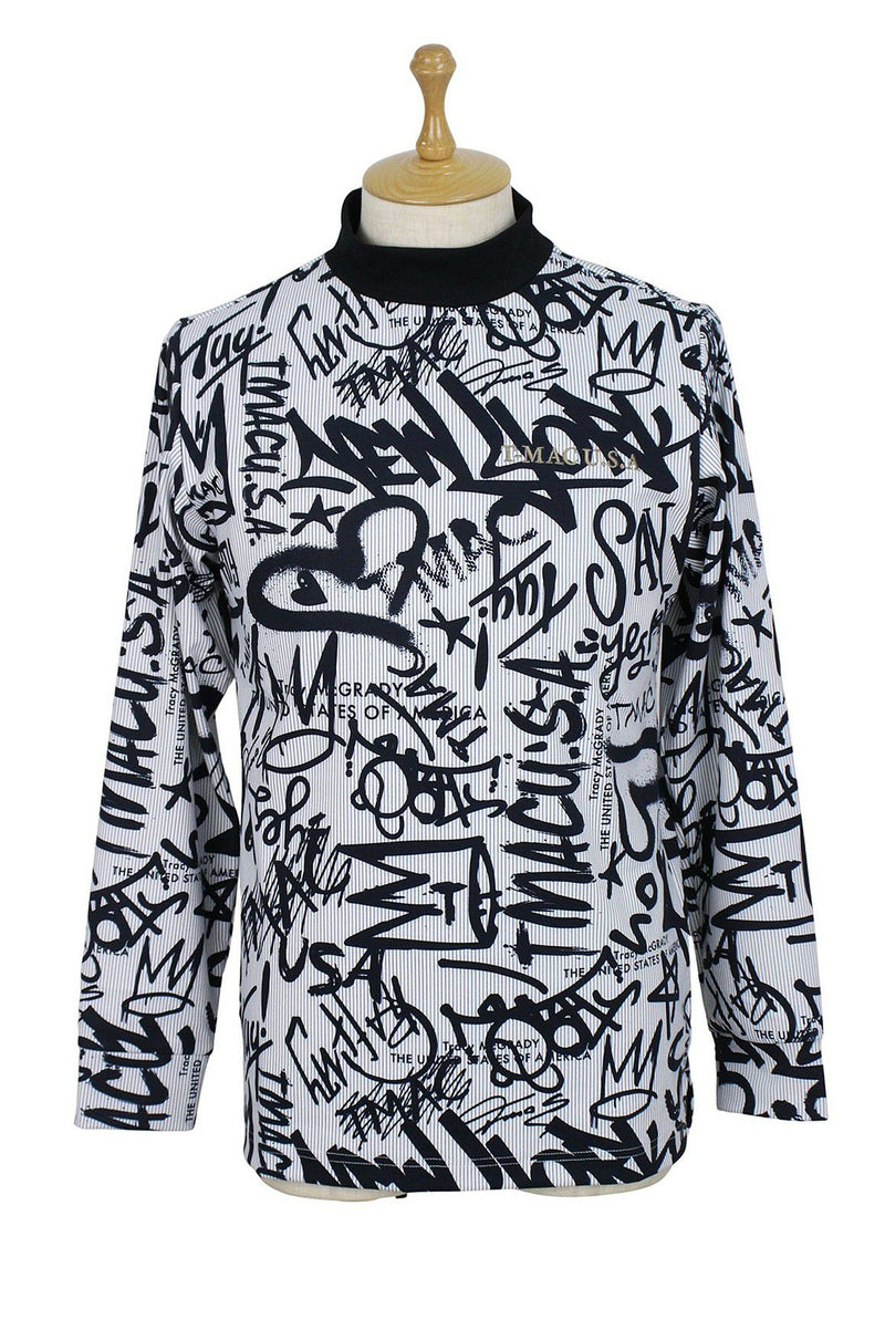 High neck shirt for men T-MAC 2025 Fall/Winter New Golf Wear