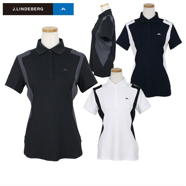 Polo shirt for women J.LINDEBERG J.LINDEBERG Japan genuine product 2025 Autumn/Winter new golf wear