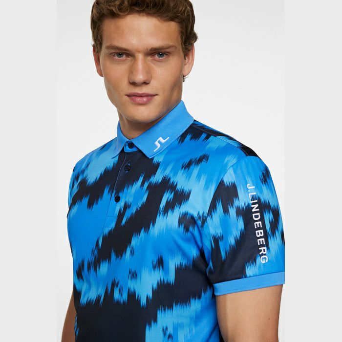 Men's Polo Shirt J.LINDEBERG Japan Official Product 2025 Fall/Winter New Golf Wear