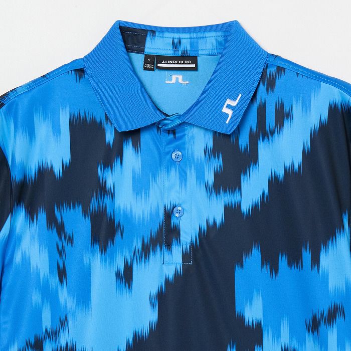 Men's Polo Shirt J.LINDEBERG Japan Official Product 2025 Fall/Winter New Golf Wear
