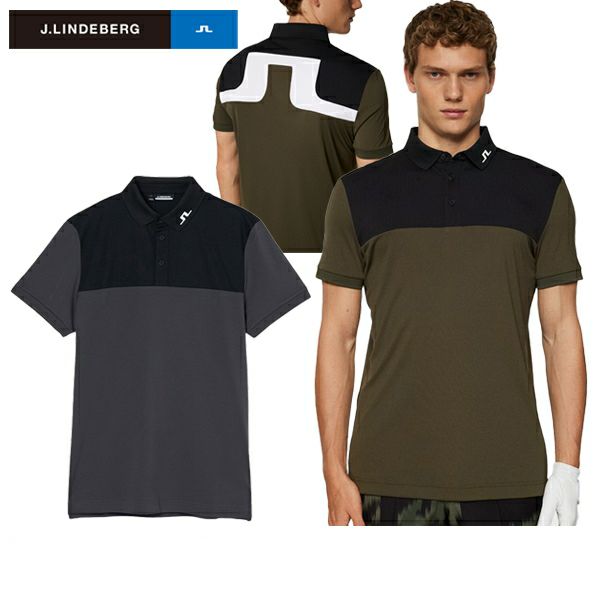 Men's Polo Shirt J.LINDEBERG Japan Official Product 2025 Fall/Winter New Golf Wear
