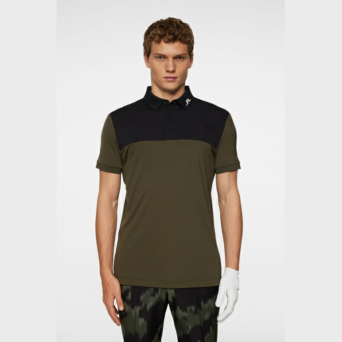 Men's Polo Shirt J.LINDEBERG Japan Official Product 2025 Fall/Winter New Golf Wear