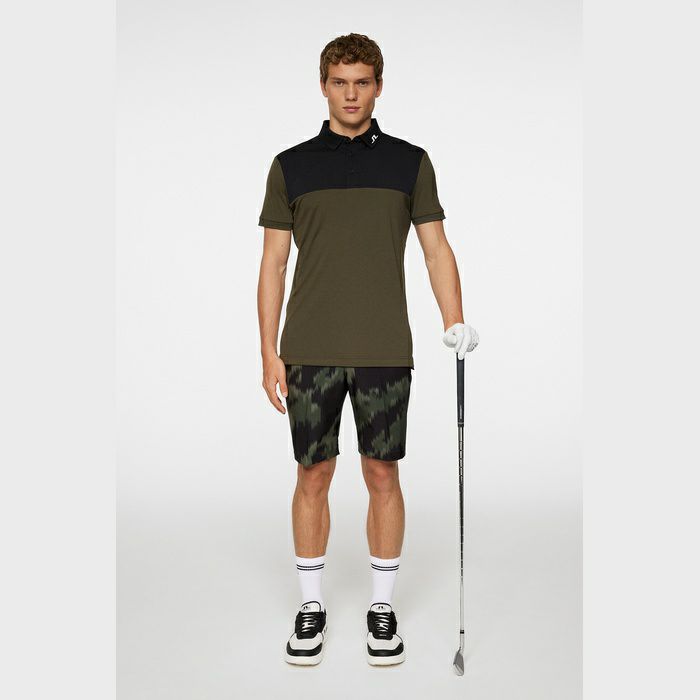 Men's Polo Shirt J.LINDEBERG Japan Official Product 2025 Fall/Winter New Golf Wear