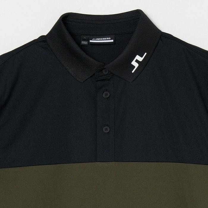 Men's Polo Shirt J.LINDEBERG Japan Official Product 2025 Fall/Winter New Golf Wear