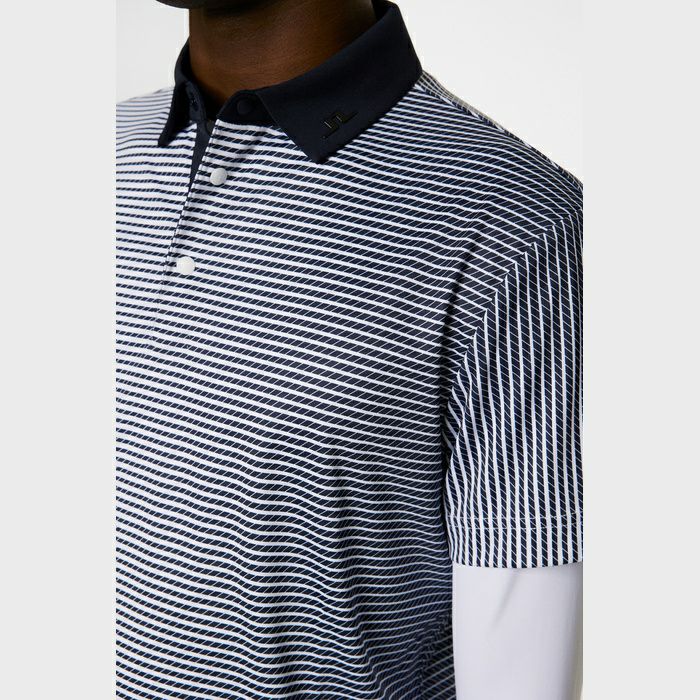Men's Polo Shirt J.LINDEBERG Japan Official Product 2025 Fall/Winter New Golf Wear