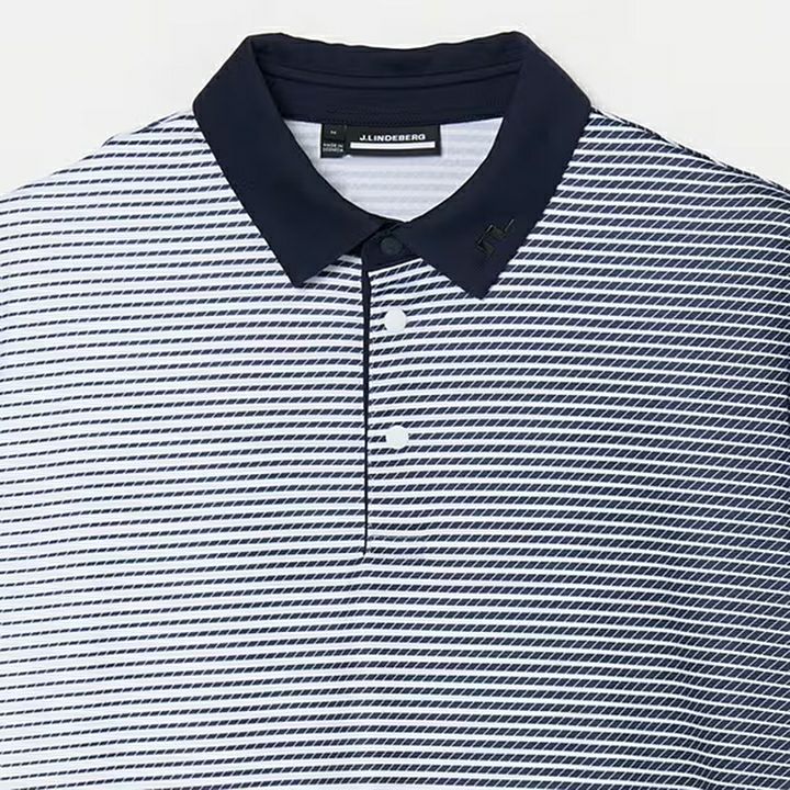 Men's Polo Shirt J.LINDEBERG Japan Official Product 2025 Fall/Winter New Golf Wear