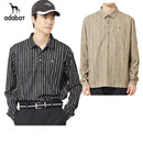 ポロシャツ メンズ アダバット adabat 2025 秋冬 新作 ゴルフウェア