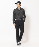 ポロシャツ メンズ アダバット adabat 2025 秋冬 新作 ゴルフウェア