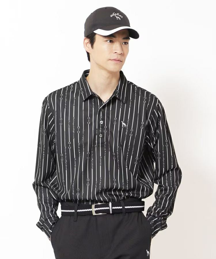 Polo shirt for men adabat adabat 2025 autumn/winter new golf wear