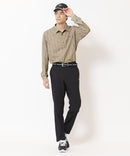 ポロシャツ メンズ アダバット adabat 2025 秋冬 新作 ゴルフウェア