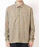 ポロシャツ メンズ アダバット adabat 2025 秋冬 新作 ゴルフウェア