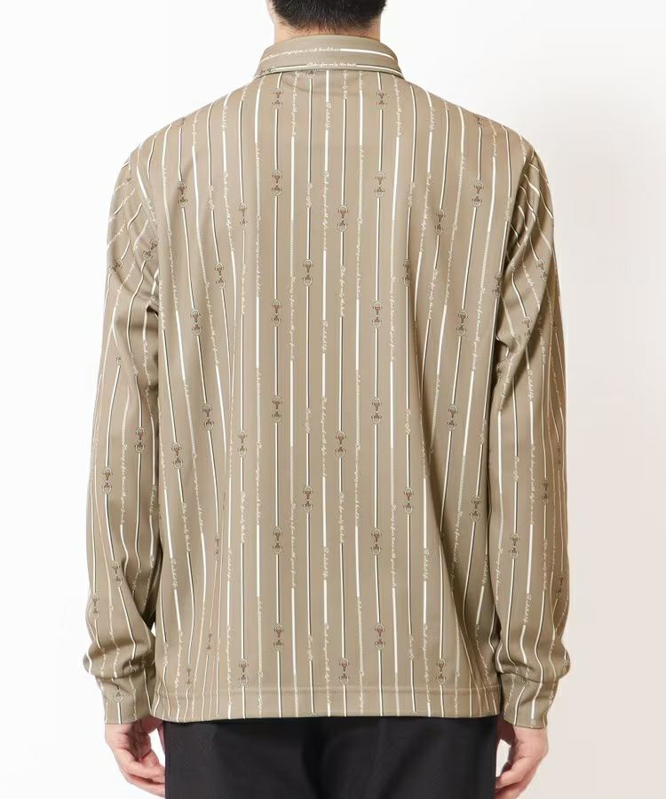 Polo shirt for men adabat adabat 2025 autumn/winter new golf wear