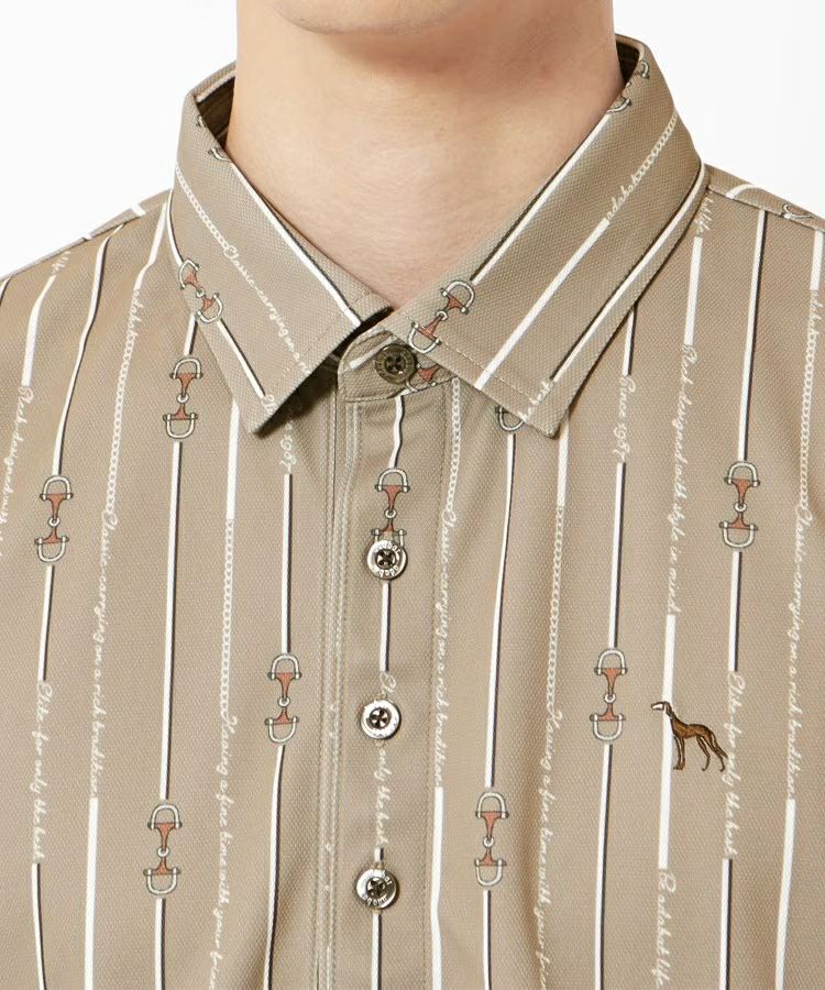 Polo shirt for men adabat adabat 2025 autumn/winter new golf wear