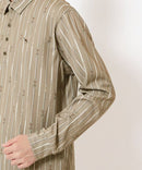 ポロシャツ メンズ アダバット adabat 2025 秋冬 新作 ゴルフウェア